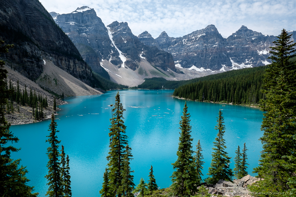 Moraine Lake and the Valley of the Ten Peaks